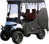 VEVOR Golf Cart Cover, Visible Full-Enclosure 2&2+2 Passenger Golf Cart, 600D Waterproof Oxford Fabric Club Car Cover Fits Most Carts Club Car, Yamaha, EZGO, Honda, PVC Coating & Windproof Hook Design