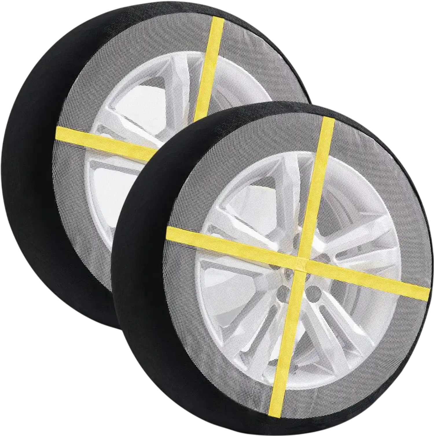 Vevor Tire Sock Thickened Full-Cover Snow Traction Tire Cover Pack of 2 New