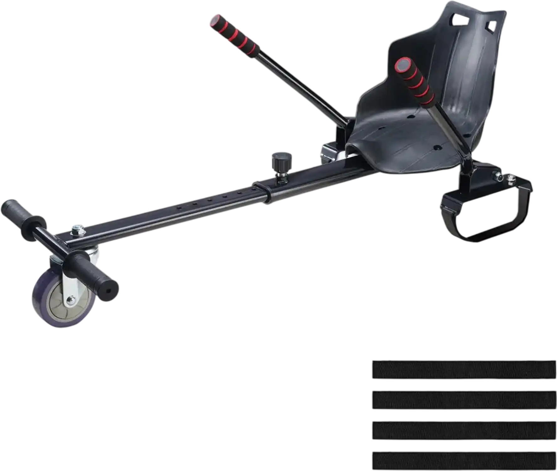 Vevor Hoverboard Seat Attachment Adjustable Go-Kart for 6.5