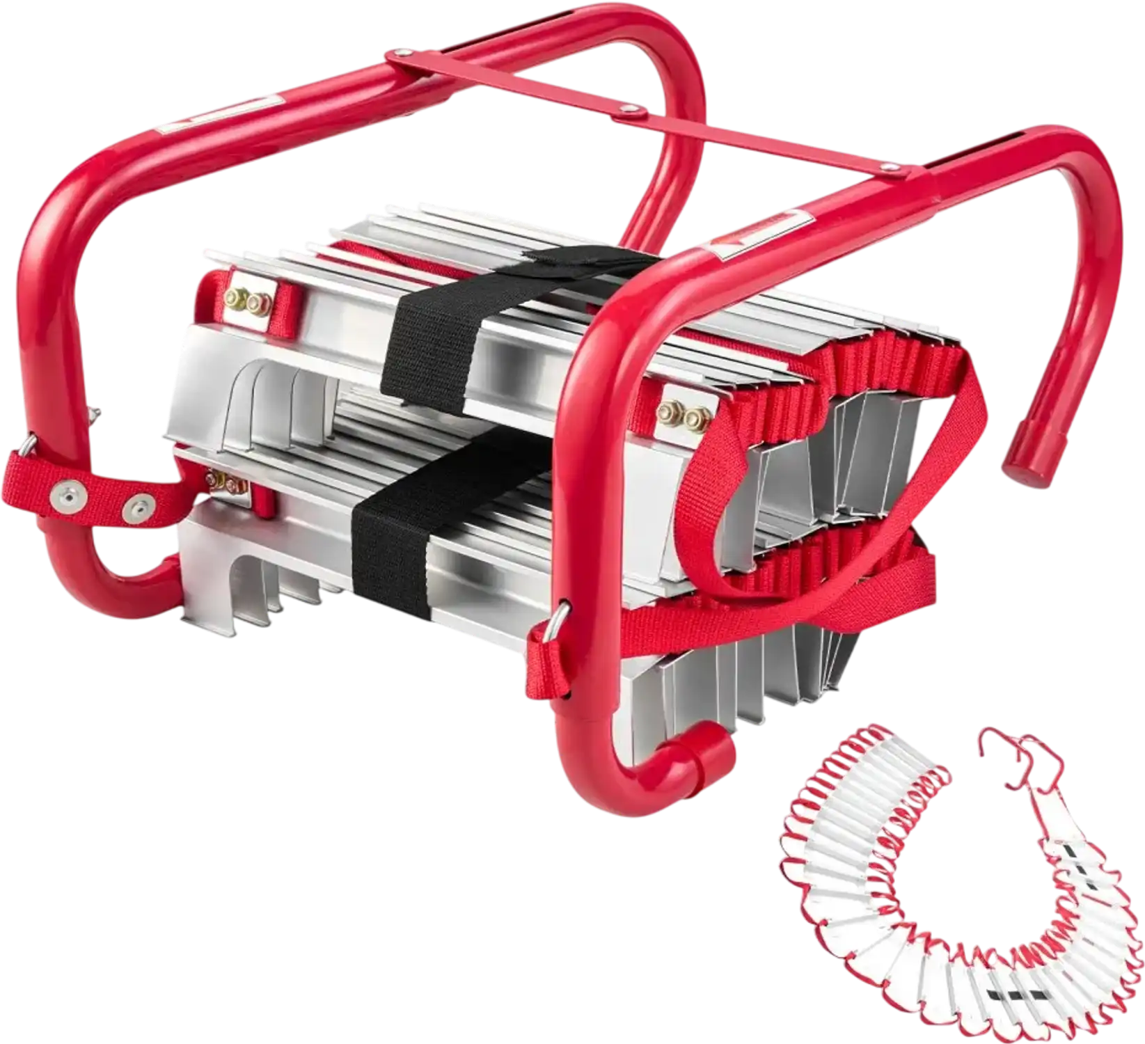 Vevor Fire Escape Ladder 50' 5-6 Story Retractable Emergency Safety New