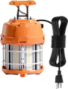 VEVOR LED Temporary Work Light, 60W, 8200 lm, 5000K Durable & Water-Resistant, Linkable up to 12 Units, Ceiling or Stand Job Site Illumination for Construction Sites, Workshops, Indoor & Outdoor Use