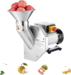 VEVOR 550W Electric Fruit Apple Crusher, SUS304 Desktop Crushing Machine, Grinds Whole Apples Up to 2.76" Dia, 60 KG/H Capacity, Cider Press for Apples, Pears, Pineapple, Guava, Carrot, Potato