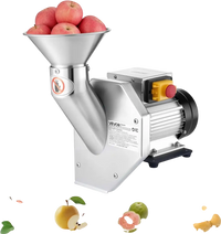 VEVOR 550W Electric Fruit Apple Crusher, SUS304 Desktop Crushing Machine, Grinds Whole Apples Up to 2.76