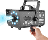VEVOR Snow Machine, 800W Snow Making Machine with 8 LED RGB Lights and Remote Control, High Output Snowflake Maker Stage Snow Effect for Christmas, Halloween, Wedding, DJ Parties and Valentine's Day