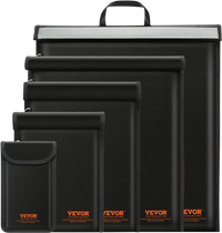VEVOR Faraday Bag, 4 Pack Faraday Pouch Set for Laptop(16.9x15