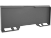 VEVOR 1/4 in Skid Steer Mount Plate, Universal Quick Attach Mount Plate, Easy to Bolt, 3000lbs Load Capacity, Heavy Duty Steel Loader Plates Compatible with Kubota Bobcat Skid Steers & Tractors