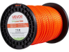 VEVOR 0.095 in 1280 ft String Trimmer Line, Orange Heavy Duty Weed Eater String, Premium Nylon Universal Replacement Trimmer Line Spool with Twisted Design, Suitable for Professional & Homeowner Use