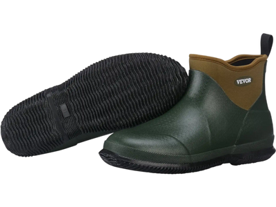Vevor Deck Boots Women's Waterproof Anti-Slip Ankle Rain Work Boots Size 10 New