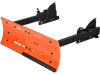 VEVOR Snow Plow Kit 22 to 32 in Width Adjustable Universal Plow Attachment, for Most Snowblowers, Dual-Mode Operation, Quick to Detach, Foldable Steel Scrape Blade, Efficient Snows Clearing, Black