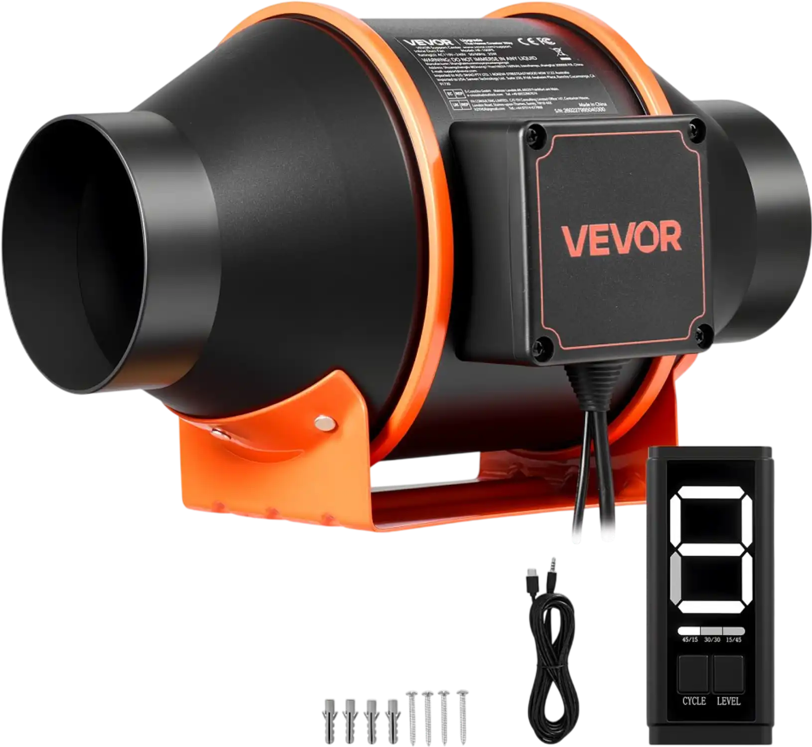 Vevor Inline Duct Fan 4