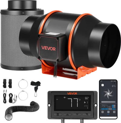 Vevor Inline Duct Fan Kit 6