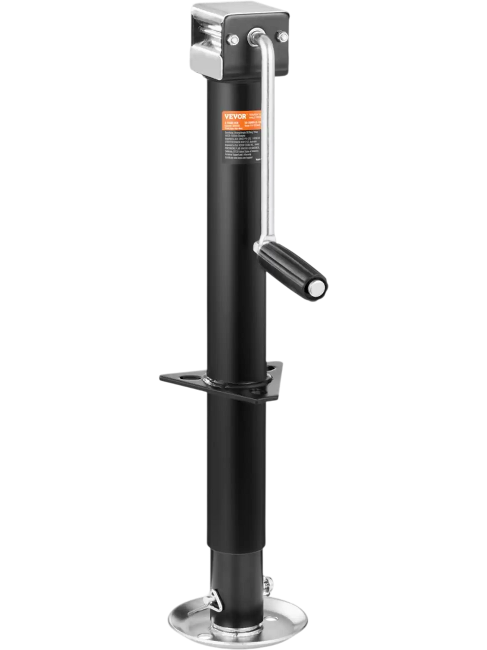 VEVOR Trailer Jack, Trailer Tongue Jack A-frame Bolt on Weight Capacity 5000 lb, Trailer Jack Stand with Handle for Lifting RV Trailer, Horse Trailer, Utility Trailer, Yacht Trailer