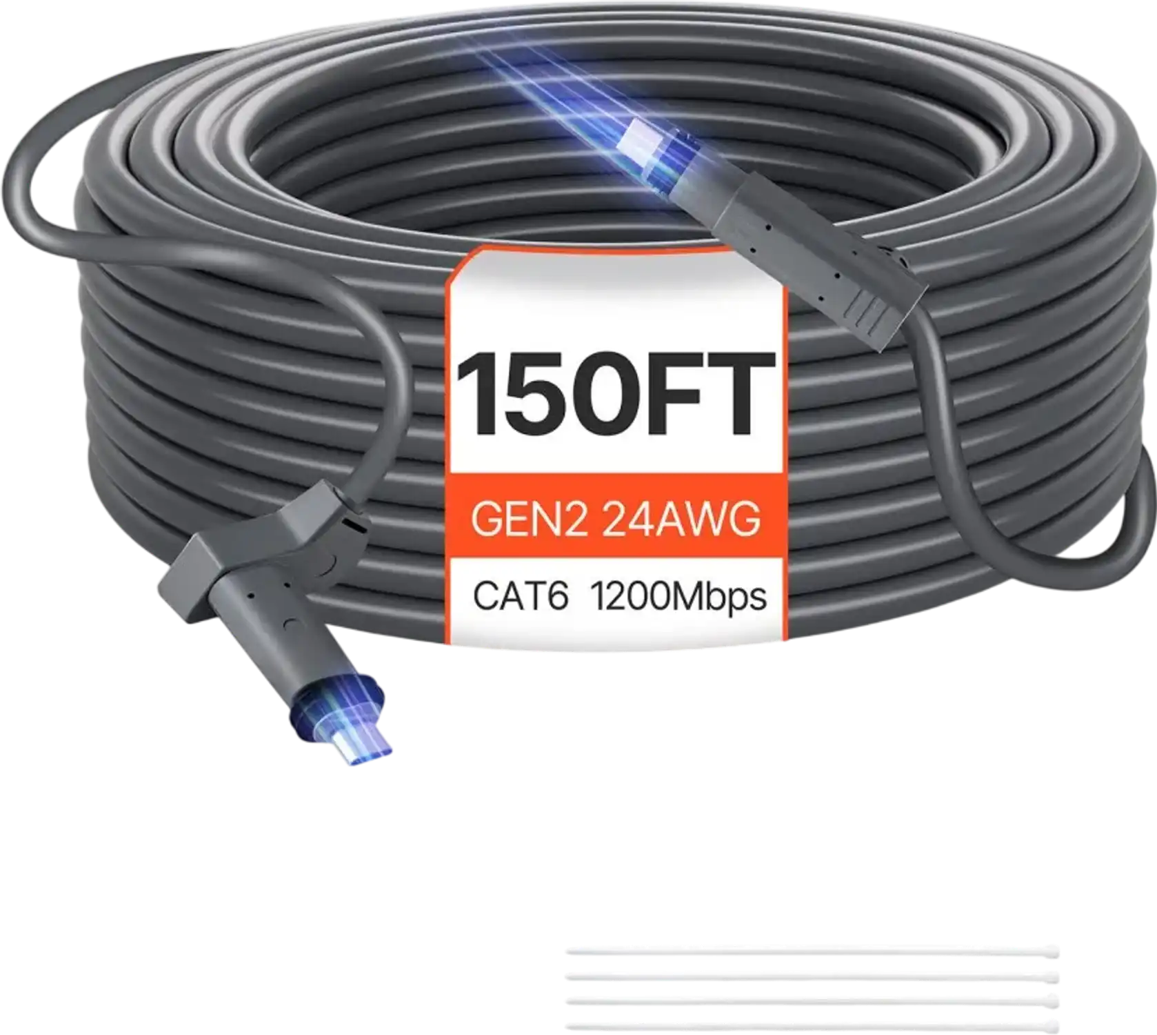 Vevor Extension Cable Starlink Gen 2 150' CAT6 for Standard Generation 2 New