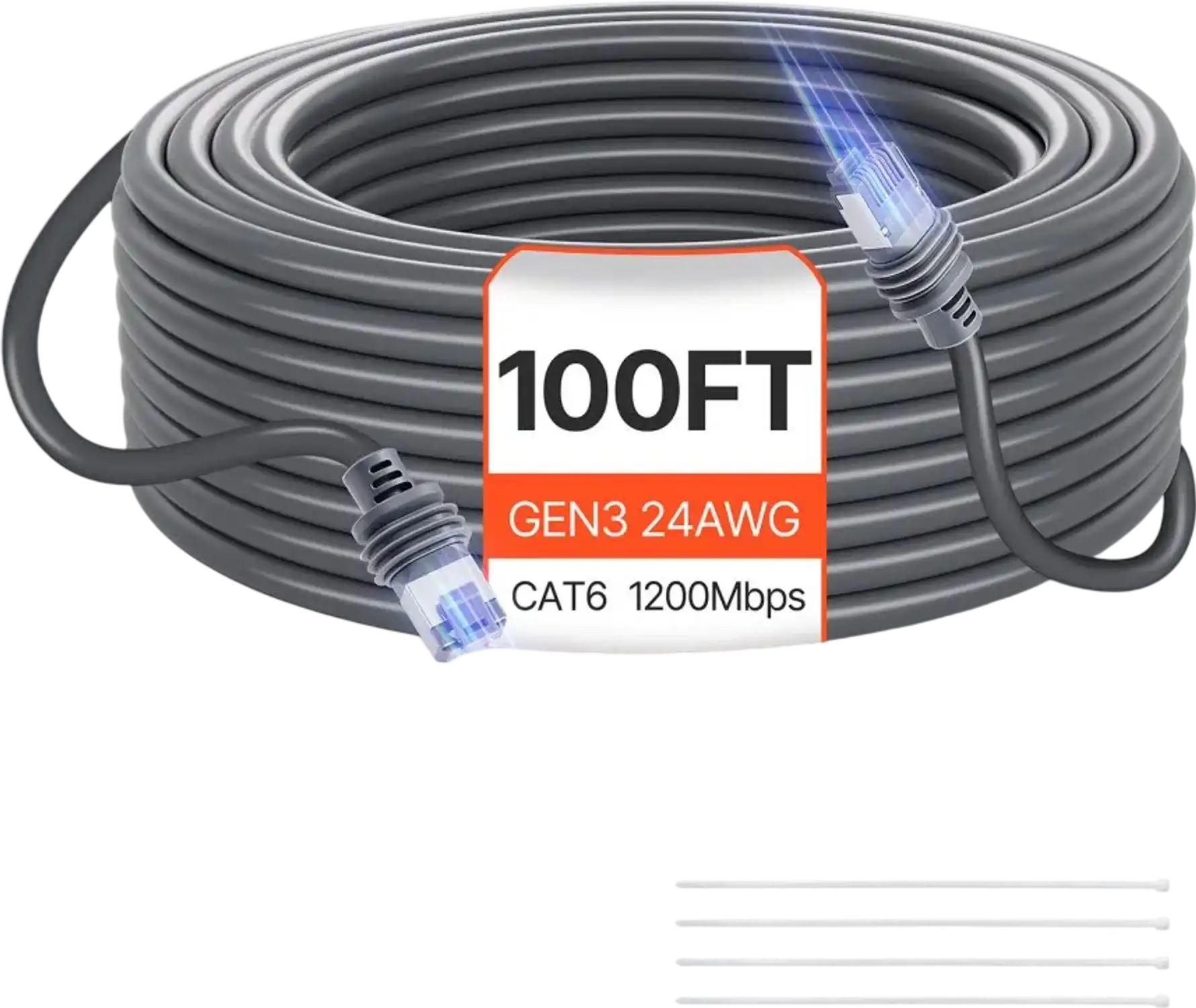 Vevor Extension Cable Starlink Gen 3 100' CAT6 for Standard Generation 3 New