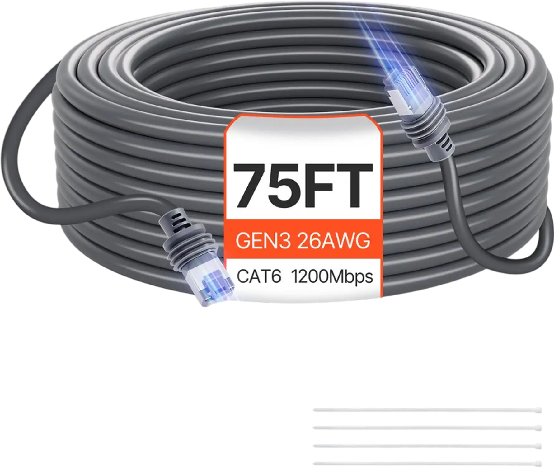 Vevor Extension Cable Starlink Gen 3 75' CAT6 for Standard V3 New