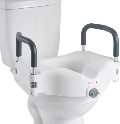 Vevor Raised Toilet Seat Toilet Seat Riser with Arms 5