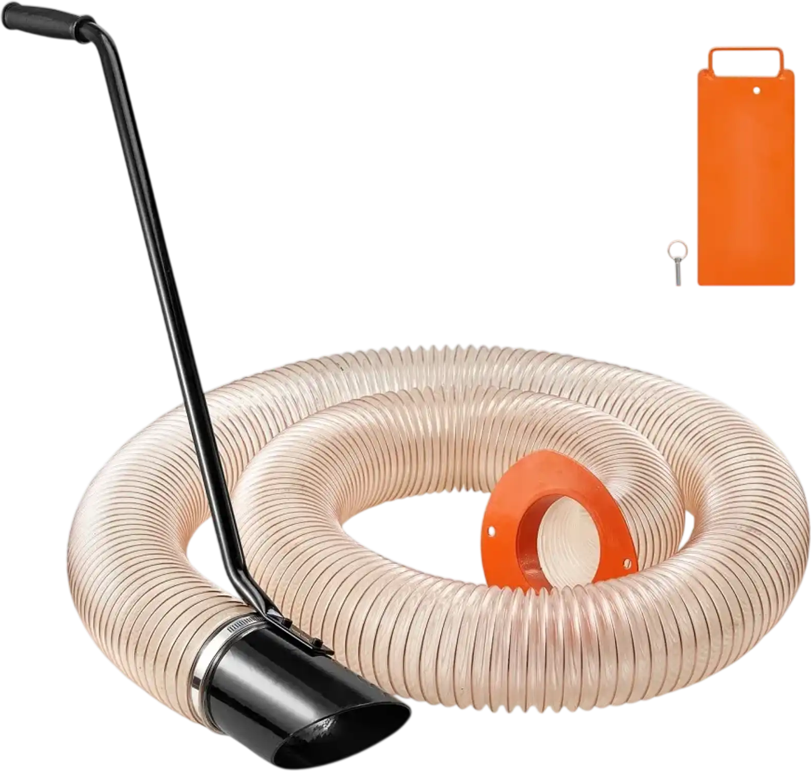 Vevor Wood Chipper Shredder Mulcher Leaf Vacuum Kit New