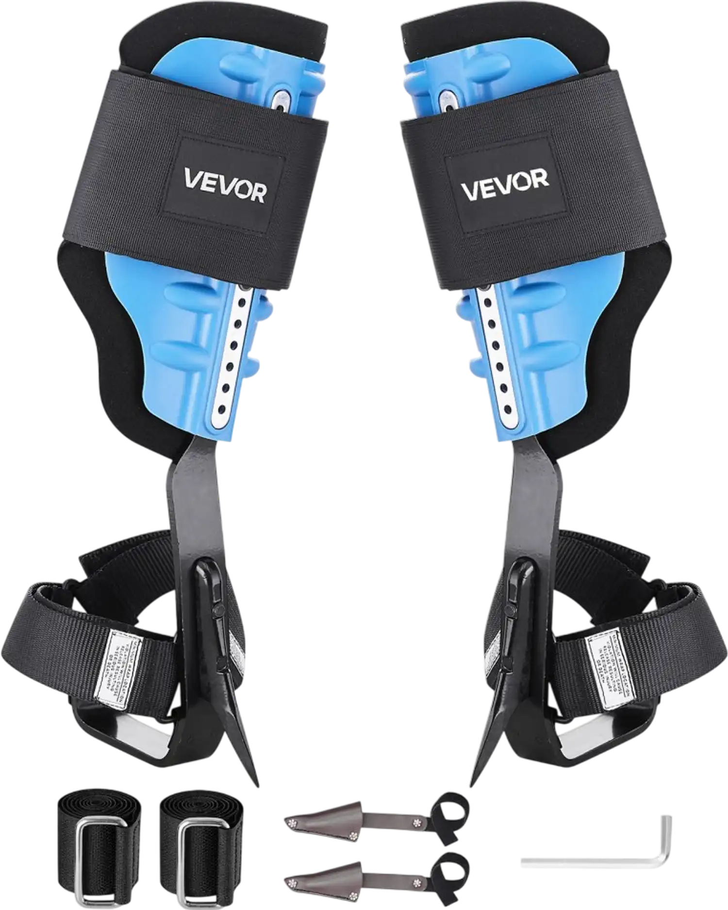 Vevor Tree Climbing Spikes Height-Adjustable Arborist Gear 350 lbs New