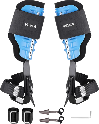 Vevor Tree Climbing Spikes Height-Adjustable Arborist Gear 350 lbs New