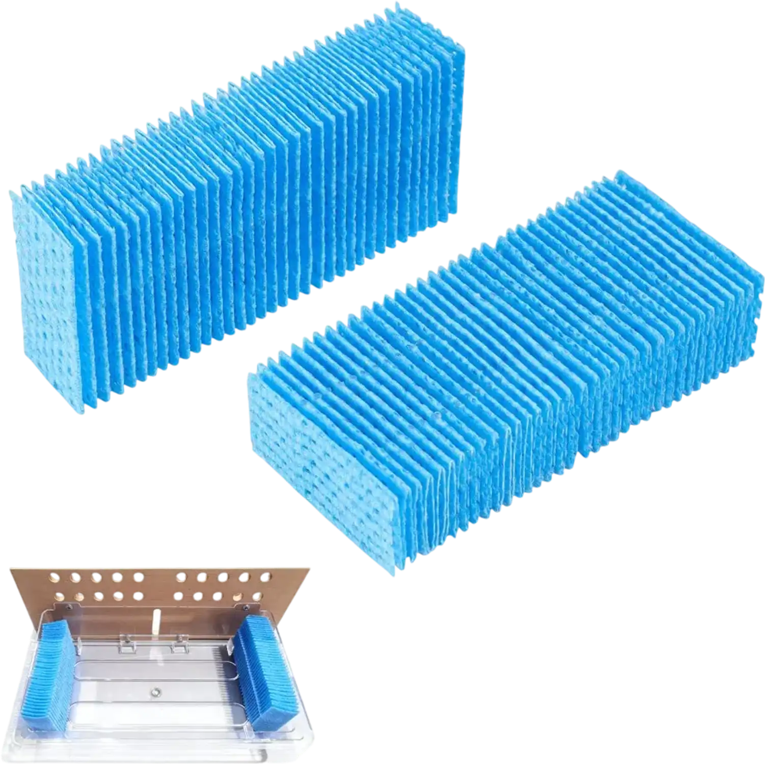 Vevor Humidifier Replacement Filter Cigar Humidor Humidifying Pad 2-Pack New