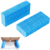 VEVOR Humidifier Replacement Filter, 2 Packs Humidifying Pad Compatible with JC-60/JC-70 Cigar Humidor Water Tank, 3D Multi-Layer Honeycomb Mesh, Cigar Flavor Preservation, Cut-to-Fit for Your Humidor