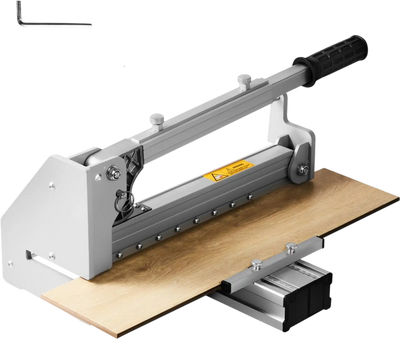 VEVOR Floor Cutter 13 inch, Cuts Vinyl Plank, Laminate, Engineered Hardwood, Siding, 0.47in Cutting Depth Effortless And Easy Cutting, Vinyl Plank Cutter for LVP, WPC, SPC, LVT, VCT, PVC, and More