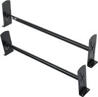 VEVOR Van Roof Ladder Rack, 2 Bars Alloy Steel Roof Racks, 500 LBS Capacity Roof Rack, Adjustable Length 35.8