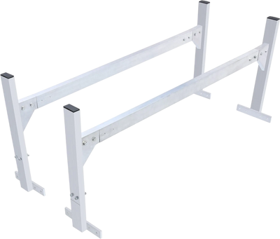 Vevor Van Roof Ladder Rack 51.2-81.1 in. Adjustable Length 400 lb. Capacity New