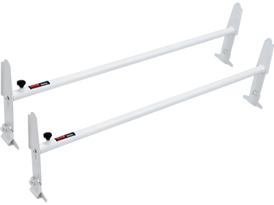 VEVOR Van Roof Ladder Rack, 2 Bar Alloy Steel Ladder Racks, Adjustable from 47.2
