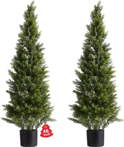 Vevor Artificial Topiary Cedar Trees 48