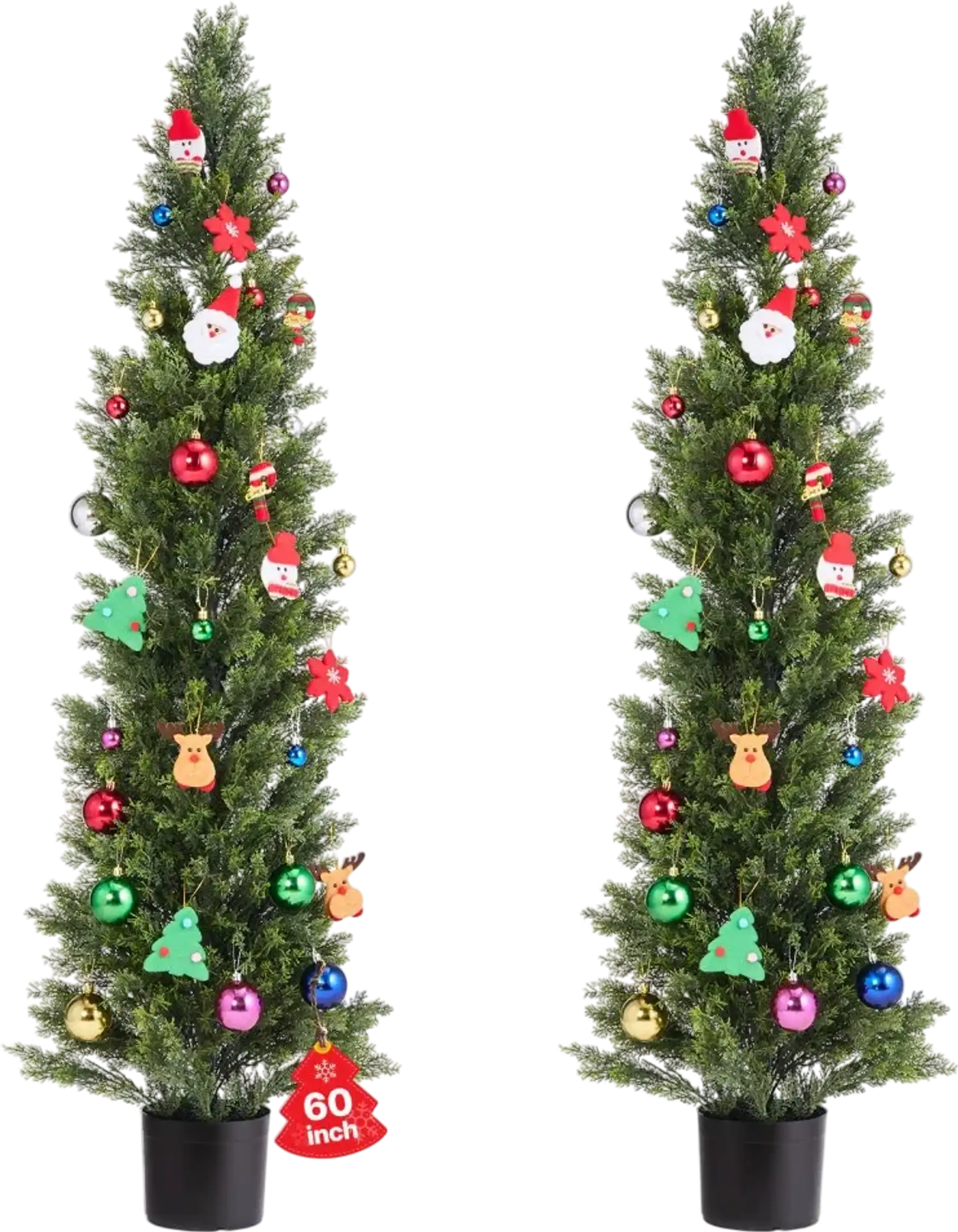 Vevor Artificial Topiary Cedar Trees 60