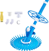 VEVOR Suction Pool Cleaner, Automatic Pool Vacuum Cleaner, Suction Side Automatic Pool Cleaner, Suction Vacuum Pool Sweeper with 12 Hoses, for In-ground Pool and Above-ground Pool Up to 20 x 35 ft