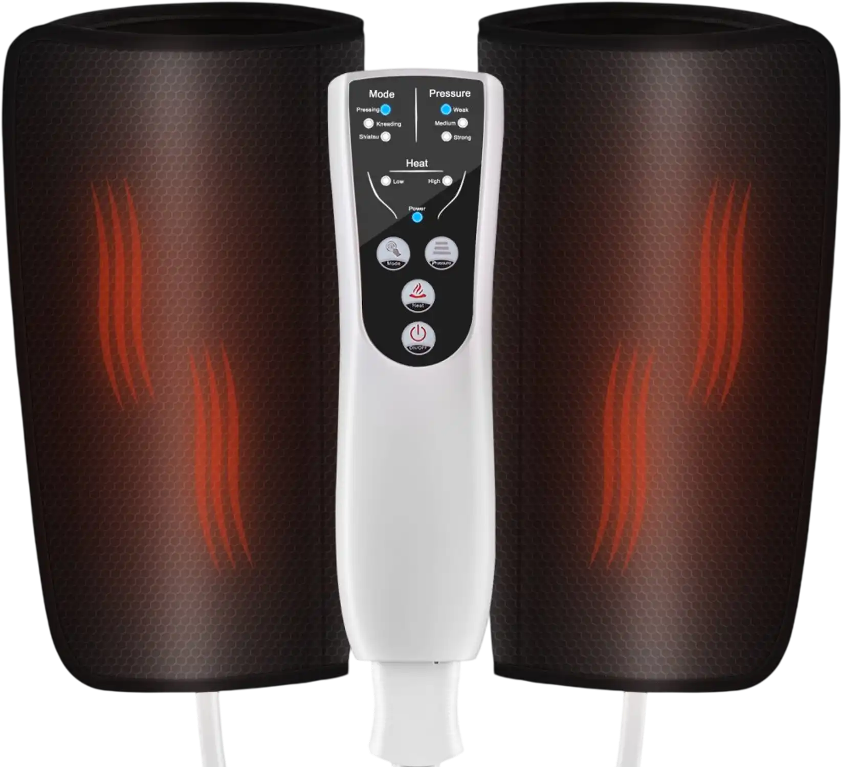 Vevor Leg Massager Heat Air Compression Calf Wraps New