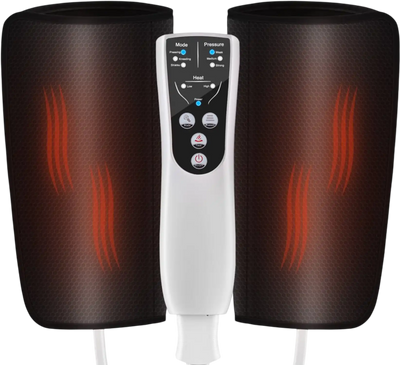 Vevor Leg Massager Heat Air Compression Calf Wraps New