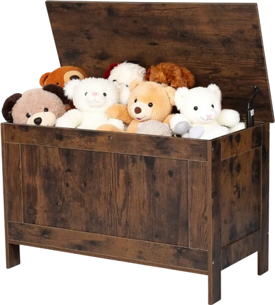 Vevor Kids Storage Bench Wooden Toy Box Chest New