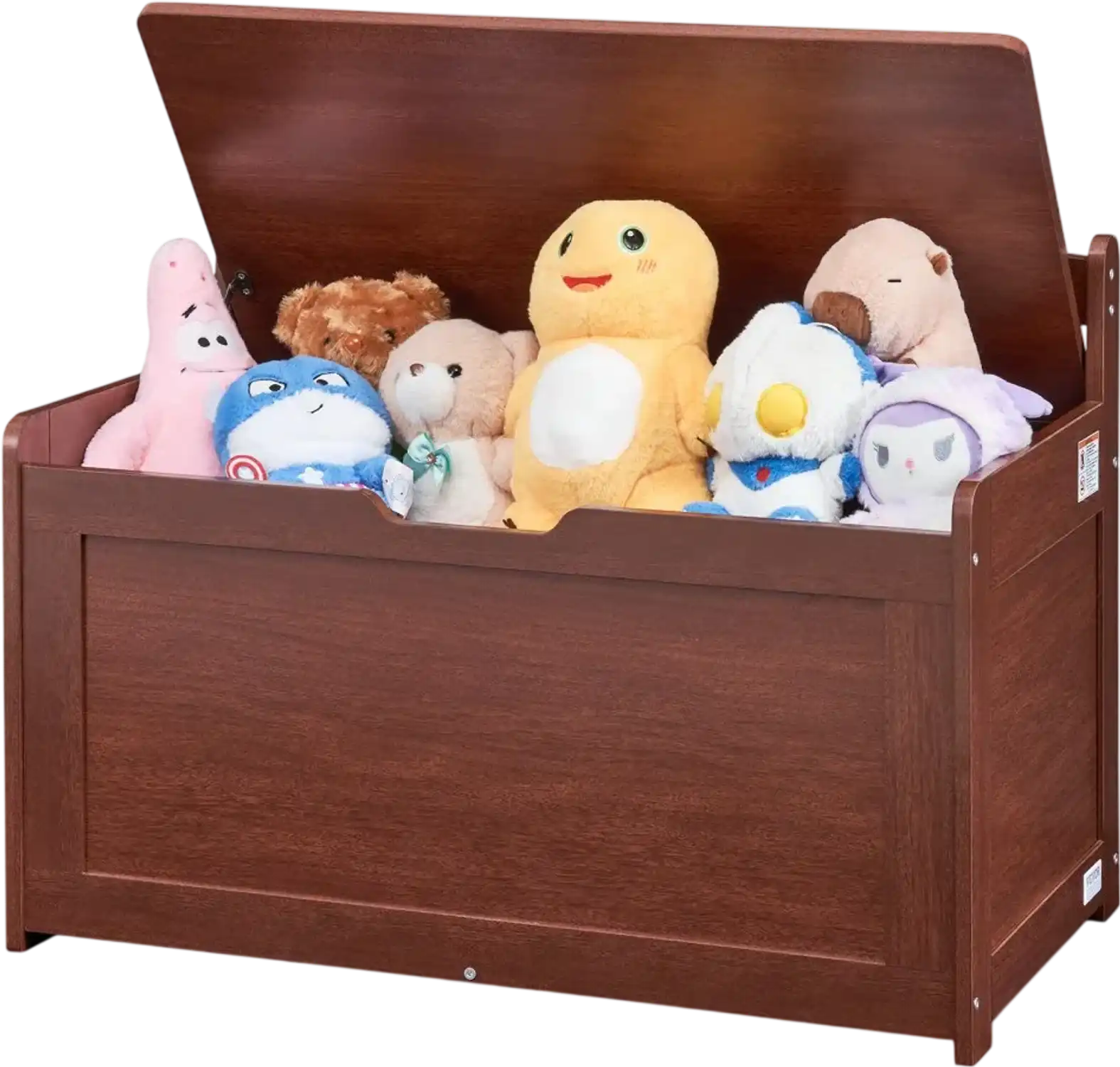 Vevor Toy Chest Wooden Storage Bench with Lid 32.68
