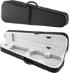 VEVOR 4/4 Full Size Violin Case, Nylon Waterproof, Lightweight Portable Travel Carrying Bag, with Plush Lining, Dual Shoulder Straps, Anti-Scratch, Professional Triangular Shape, for Violin, Black