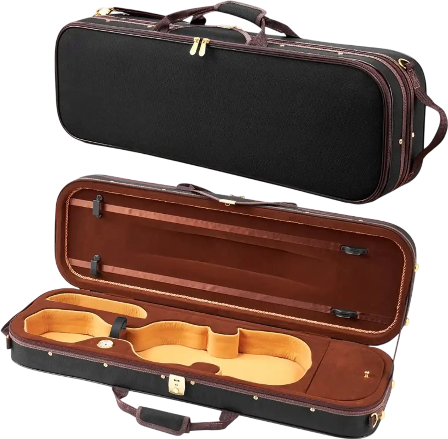 Vevor Violin Case 4/4 Full-Size Portable Travel Carrying Bag New