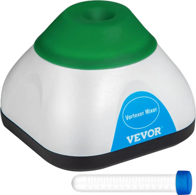VEVOR Vortex Mixer, 6000rpm Mini Vortex Mixer Shaker Touch Function USB Charging Vortex Shaker, Mix Up to 50ML 6mm Orbital Diameter for Paint Tattoo Ink Test Tube Nail Polish, Test Tube Included