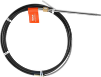 VEVOR Boat Steering Cable, 17 Feet Outboard Marine Rotary Steering Cable, 1/2 Ton High Tensile Strength, Replacement Steering Cable Compatible with Most Single-Station Outboard Steering Systems