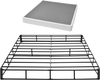 VEVOR Box Spring, King Size Bed Frame with Washable Fabric Cloth, Heavy Duty Metal Frame for King Bed, 9.1 in Mattress Foundation, 3500 lbs Max Weight Capacity, Easy Assembly, 79.1 x 75.8 x 9.1 in