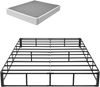VEVOR Box Spring, Queen Size Bed Frame with Washable Fabric Cloth, Heavy Duty Metal Frame for Queen Bed, 9 in Mattress Foundation, 3500 lbs Max Weight Capacity, Easy Assembly, 79.1L x 59.6W x 9.1H in