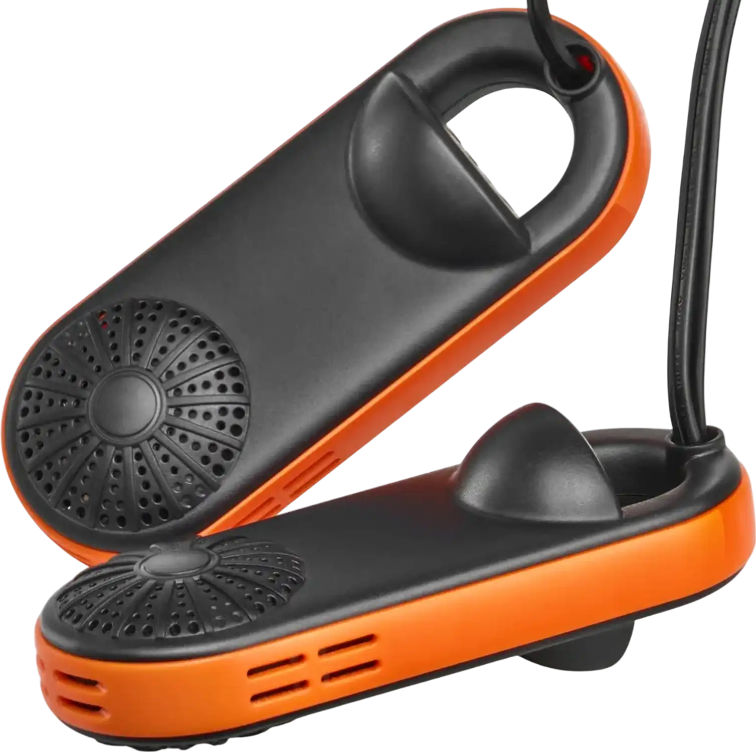 Vevor Shoe Dryer Portable Boot Warmer with Quick Even Drying Black Orange New