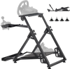 VEVOR Racing Wheel Stand, Adjustable & Foldable Simulator Stand for Logitech G923 G920 G29 G27, Thrustmaster T300RS TX F458 T500RS T3PA-PRO(F1/GT) Gaming Cockpit,Pedals Simulator NOT Included