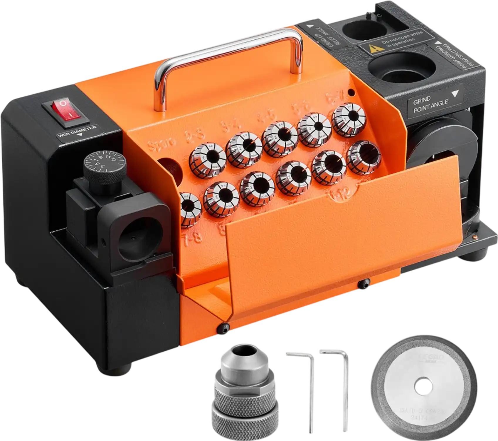 Vevor Drill Bit Sharpener Professional 3-13 mm Grinder New