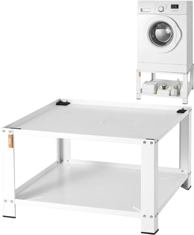 Vevor Laundry Pedestal Washer and Dryer Base Stand with Storage Shelf 28