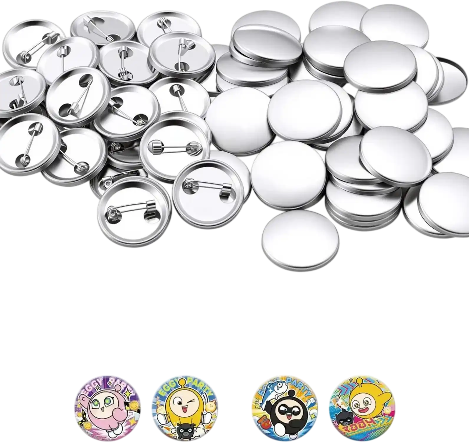 Vevor Button Maker Supplies 200 Sets 0.98