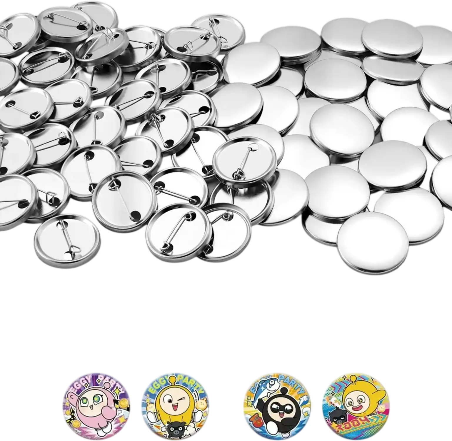 Vevor Button Maker Supplies 200 Sets 1.26
