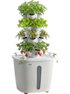 VEVOR Hydroponic Tower, 20 Pods 4 Tiers Hydroponics Growing System Kit, Vertical Home Hydronic Garden with 20L Water Tank & Pump, Planter Plants Germination Kit for Indoor Herbs, Fruits, Vegetables
