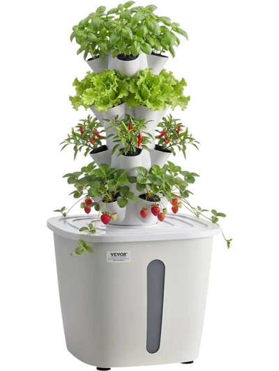 Vevor Hydroponic Tower 20-Pod 4-Tier Indoor Garden Growing System New